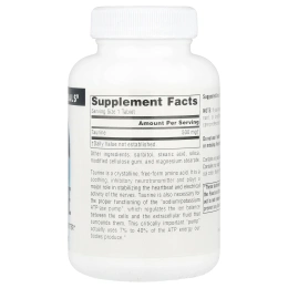 Source Naturals, Таурин, 500 мг, 120 таблеток