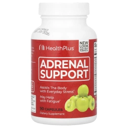 Health Plus, Super Adrenal Cleanse, шаг 5, 90 капсул