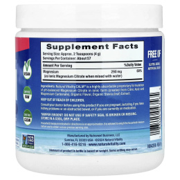 Natural Vitality, CALM®, смесь для расслабляющих напитков, арбуз, 227 г (8 унций)