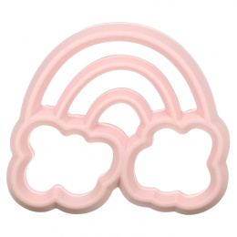 Itzy Ritzy, Chew Crew, силиконовый прорезыватель для зубов, от 3 месяцев, цвет радуги, 1 прорезыватель