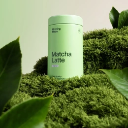 Morning Made, латте с матча, оригинальный вкус, 300 г (10,58 унции)