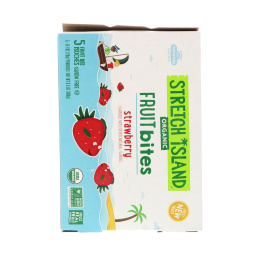 Stretch Island, Фруктовые кусочки, клубника, 5 пакетов, 0,7 унц. (20 г) каждый