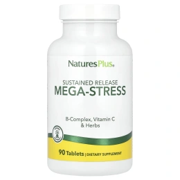 Nature's Plus, Мега-стрессовый комплекс, 90 таблеток