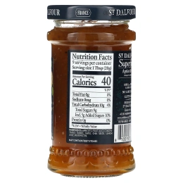 St. Dalfour, суперфрукты, фруктовая паста, абрикос и чиа, 170 г (6 унций)