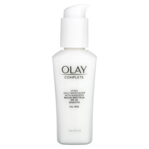 Olay, Complete, UV365, дневное увлажняющее средство, SPF 30, для чувствительной кожи, 75 мл (2,5 жидк. унции)