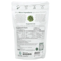 Micro Ingredients, Органическая спирулина и хлорелла, 720 таблеток
