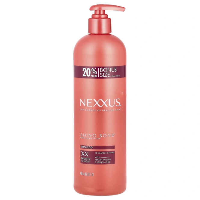 Nexxus, Шампунь Amino Bond ™, для всех типов поврежденных волос, 488 мл (16,5 жидк. унц.)
