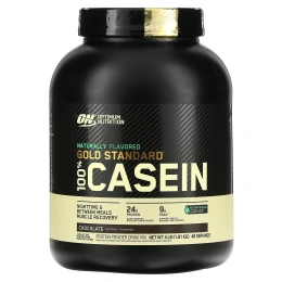 Optimum Nutrition, Золотой стандарт, 100%-ный казеин, шоколадный крем, 4 фунта (1,81 кг)