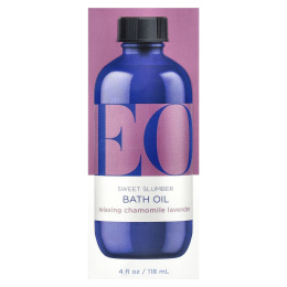 EO Products, Масло для ванн Sweet Slumber, расслабляющая ромашка и лаванда, 118 мл (4 жидк. унц.)