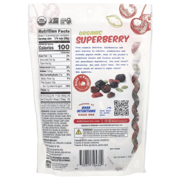 Made in Nature, Organic Superberry, клюква, изюм, вишня, семена пептии, голубика и ягоды годжи, 284 г (10 унций)