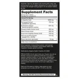 Nugenix, Ultimate, Advanced Free Testosterone Complex, 120 Tablets