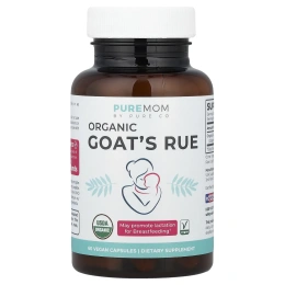 Pure Co., органическая козья рута, 60 веганских капсул (375 мг в 1 капсуле)