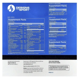 Designs For Health, Designs For Sport®, мультивитаминная добавка для ежедневного применения, 30 пакетиков