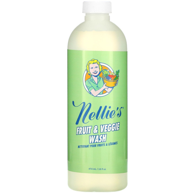 Nellie's, Fruit & Veggie Wash, 16 fl oz (474 ml)
