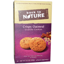 Back to Nature, Хрустящее овсяное печенье, 9,5 унции (269 г)