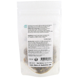 Sunbiotics, Органические закуски для гурманов, семена тыквы, сырный чипот, 42,5 г (1,5 унции)