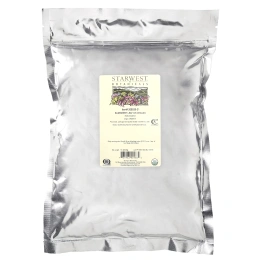 Starwest Botanicals, органические листья малины, нарезанные и просеянные, 453,6 г (1 фунт)