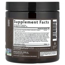 Tribe Organics, Золотая смесь грибов, 90 капсул