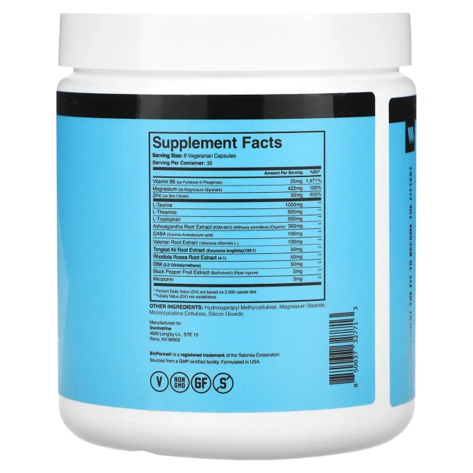 Swolverine, ZMT, 180 Capsules