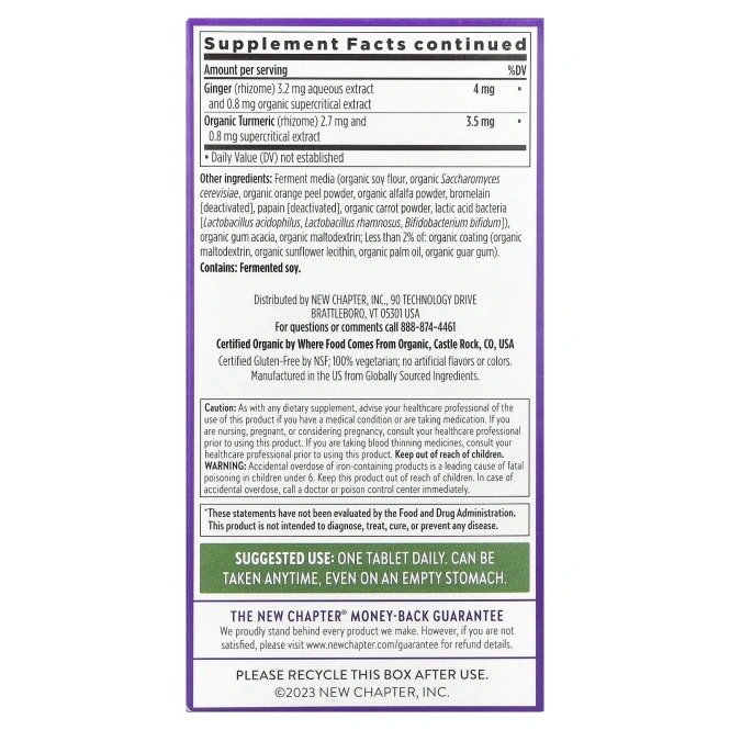 New Chapter Мультивитамины для женщин «ONE DAILY», 96 таблеток