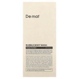 De:maf, пенка для мытья тела, лес, для отдыха, 280 мл (9,46 жидк. унции)