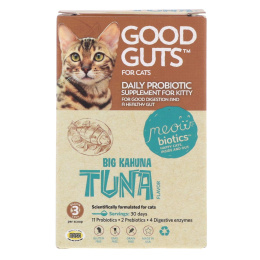 Fidobiotics, Good Guts,  For Cats, Big Kahuna Tuna Flavor, 3 Billion CFU, 0.5 oz (15 g)