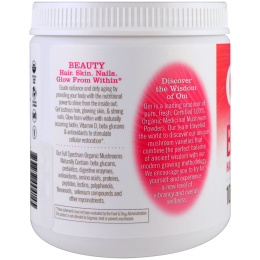 Organic Mushroom Nutrition, Красота, грибной порошок, 7.14 унций (200 г)