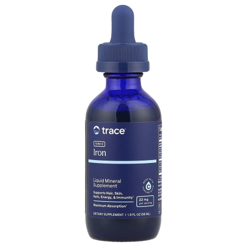 Trace Minerals Research, Ионное железо, 22 мг, 59 мл (2 жидкие унции)