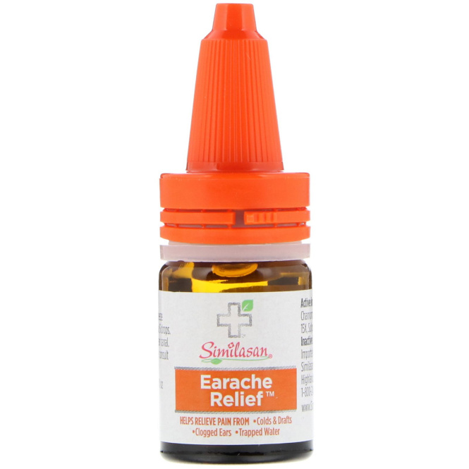 Similasan, Earache Relief, Ушные капли, 0.33 fl oz (10 ml)