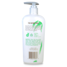 Organic Fiji, Лосьон для тела и лица с органическим кокосовым маслом, огурец и лимон, 12 унций (354 мл)