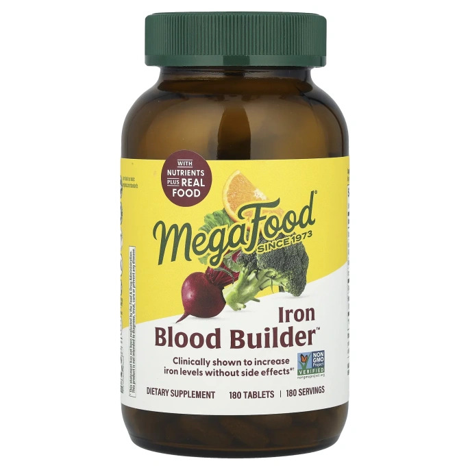 MegaFood, Iron Blood Builder™, 180 таблеток