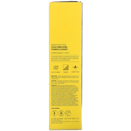 Missha, Vita C Plus Ascorbic Acid, Очищающая пенка для чистки лица, 4,05 жидких унций (120 мл)