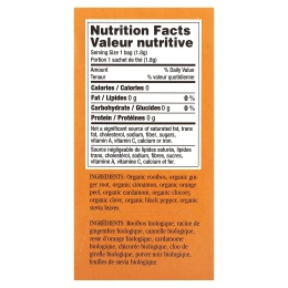 Uncle Lee's Tea, Imperial Organic, чай со вкусом апельсина и имбиря, без кофеина, 18 чайных пакетиков, 32,4 г (1,14 унции)