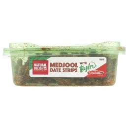 Natural Delights, Полоски для финика Medjool с лаймом и чили Tajin®, 283 г (10 унций)