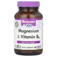 Bluebonnet Nutrition Magnesium Plus B6, 90 растительных капсул