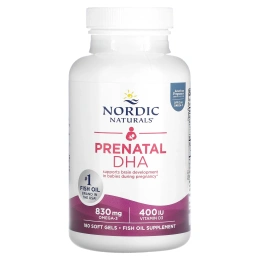 Nordic Naturals, ДГК для беременных, формула без ароматизаторов, 500 мг, 180 желатиновых капсул