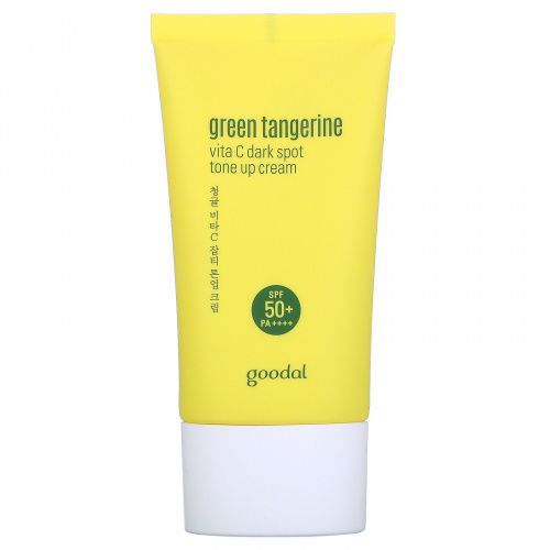 Goodal, Green Tangerine, Vita C Dark Spot Tone Up Cream, SPF 50+ PA++++, 1.69 fl oz (50 ml)