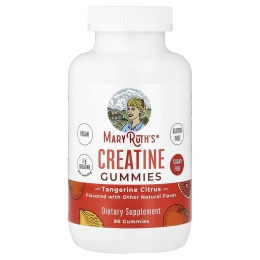 MaryRuth's, жевательный креатин, со вкусом мандарина и цитруса, 90 жевательных таблеток
