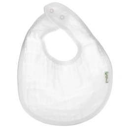 Green Sprouts, Муслиновые нагрудники, для детей 0–12 месяцев, белые, 5 шт.