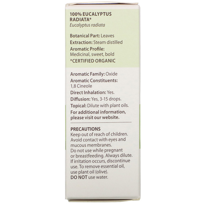 Pranarom, Essential Oil,  Eucalyptus Radiata, .17 fl oz (5 ml)
