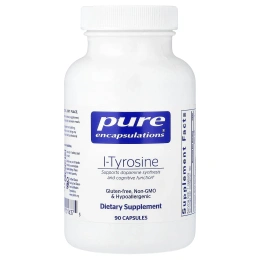 Pure Encapsulations, L-тирозин, 90 капсул (500 мг в 1 капсуле)