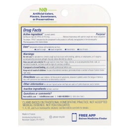 Boiron, Sambucus, средство от кашля и простуды, гранулы Meltaway, 6C, 3 тюбика, прибл. 80 гранул каждая