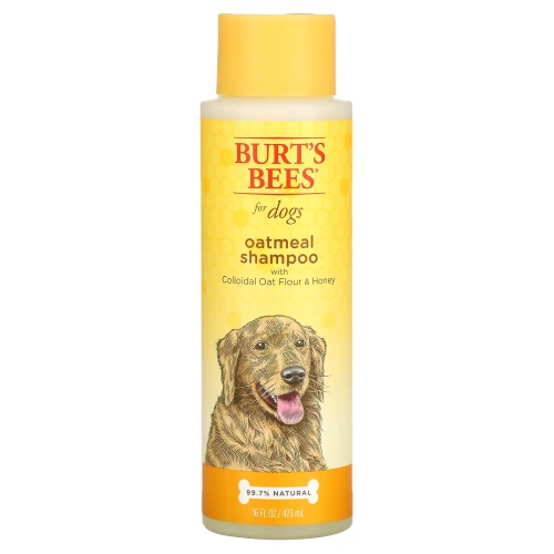 Burt's Bees, Овсяный шампунь с коллоидной овсяной мукой и медом, для собак, 473 мл (16 жидк. унц.)