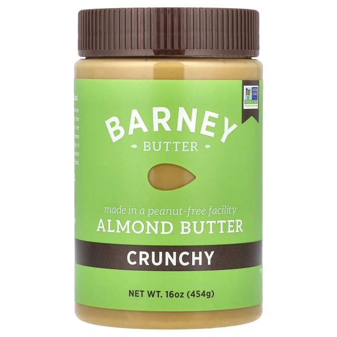 Barney Butter, Миндальное масло, хрустящее, 16 унций (454 г)