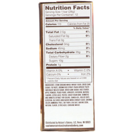 Nature's Bakery, Финиковый батончик, Персик и абрикос, 6 упаковок по две штуки, 2 унц. (56 г) в каждой