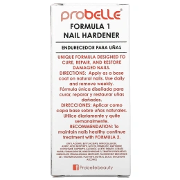 Probelle, Отвердитель для ногтей, формула 1, 15 мл (0,5 жидк. Унции)