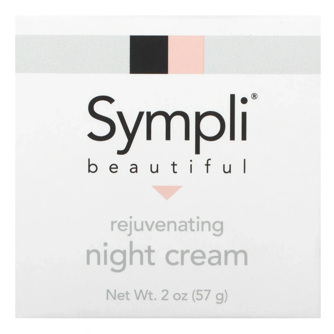 Sympli Beautiful, Омолаживающий ночной крем, 60 мл (2 жидк. унции)