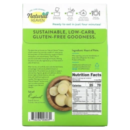 Natural Heaven, Hearts of Palm, спагетти, 255 г (9 унций)