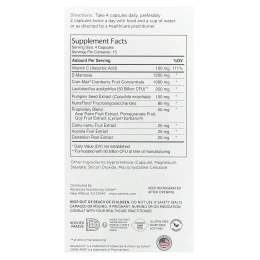 Zahler, Revolution, полноценная формула для системы мочевыведения, 60 вегетарианских капсул