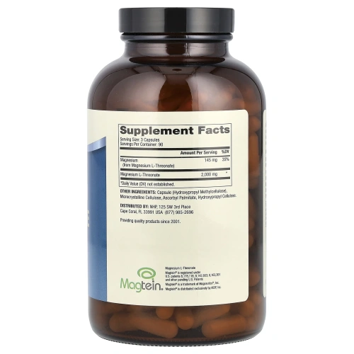 Dr. Mercola, L-треонат магния, 270 капсул